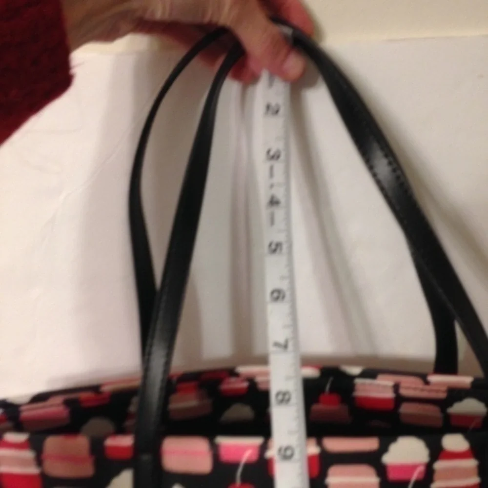 👛 KATE SPADE 👛 cupcake tote black pink